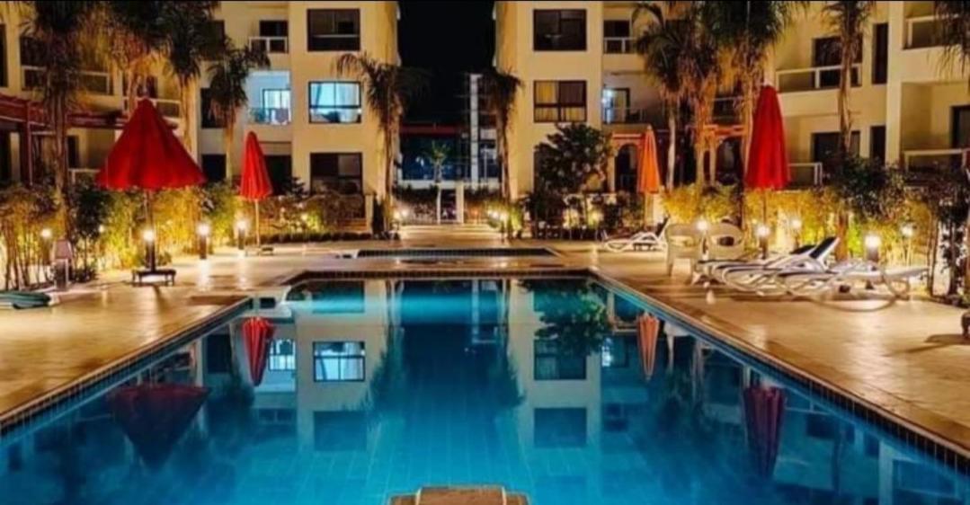 شاليه فندقي أرضي بحديقه خاصه في منتجع بورتوسعيد 'Ezbet Shalabi el-Rudi Dış mekan fotoğraf